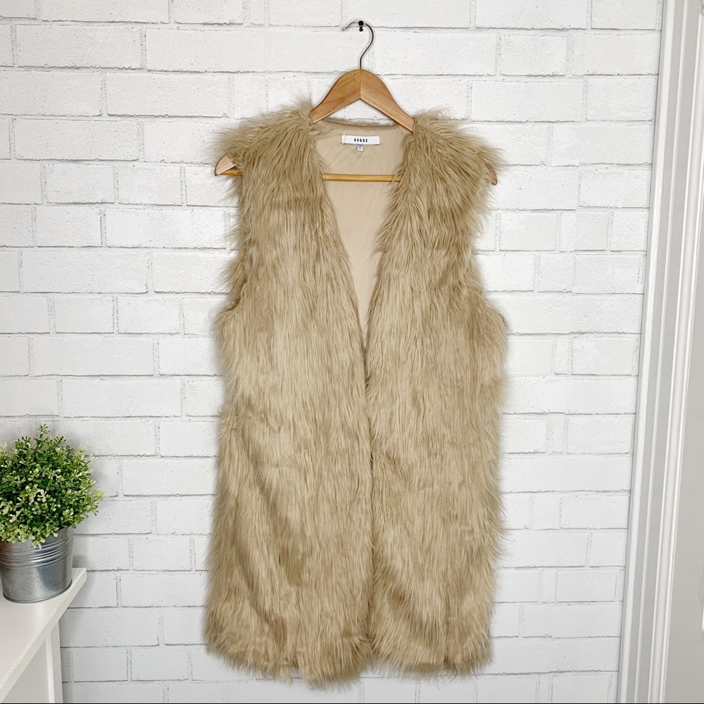Ro & De Faux Fur Vest - Picture 4 of 7